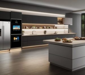 Smart Home Kitchen with IoT Features